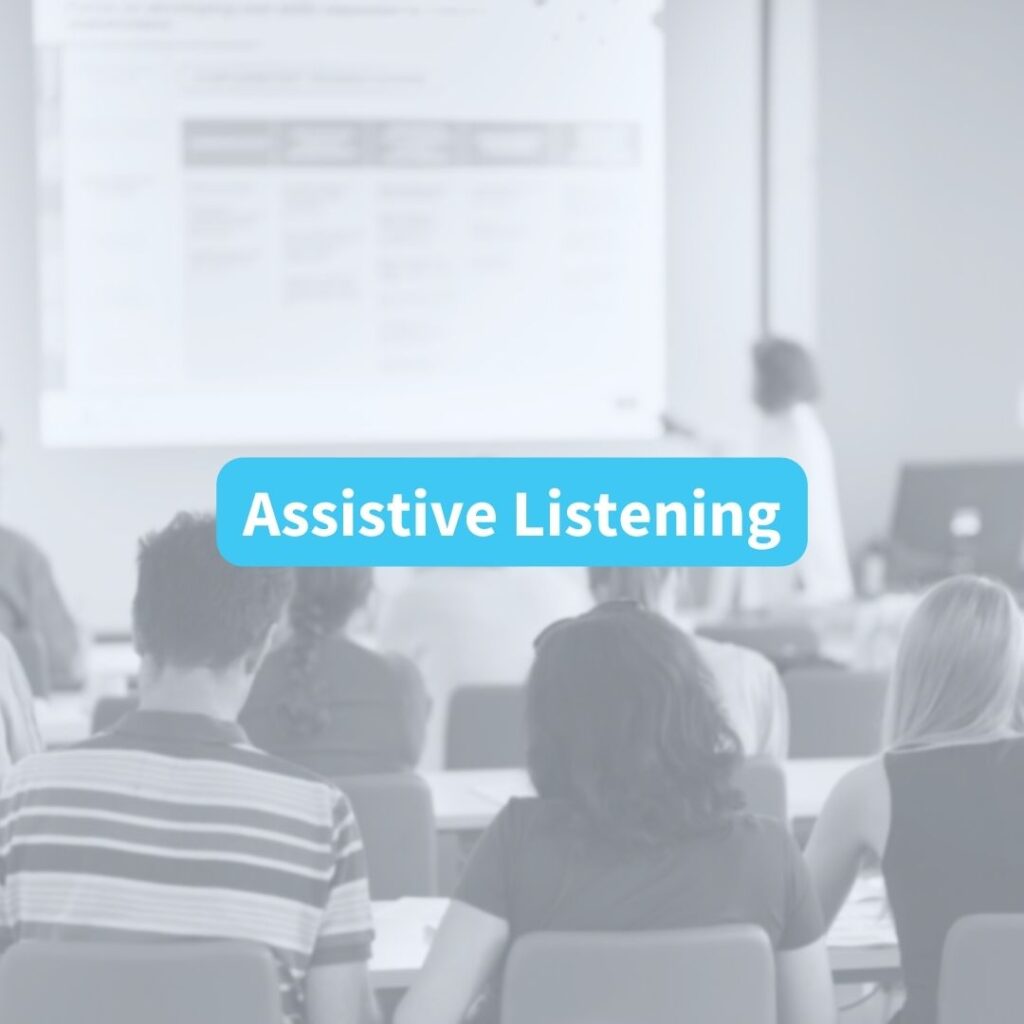 Assistive listening application for listentalk tourguide system